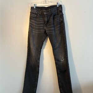 Levi's Men's Dark Gray Slim Jeans